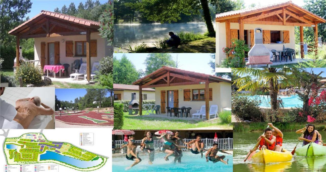 Camping Les Lacs De Courtes Hotel Estang Luaran gambar